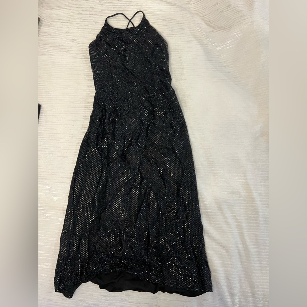 Black long dress